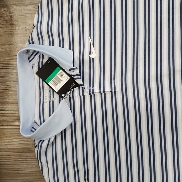 Nike Dri-FIT Victory Striped Golf Polo Shirt Size XL - Picture 2 of 3